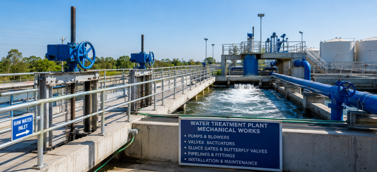 Water Treatment Plant Mechanical Works